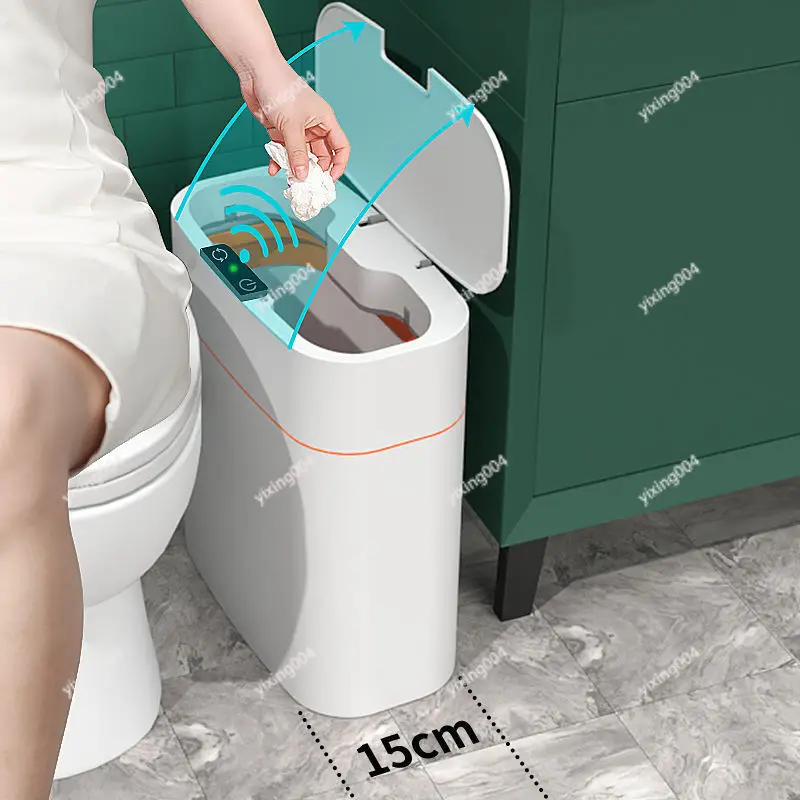 Smart Sensor Trash Can Auto Lid Large Capacity Waste Bin for Kitchen Bathroom Bedroom Household Use
Smart Sensor Trash Can Auto Lid Large Capacity Waste Bin for Kitchen Bathroom Bedroom Household Use