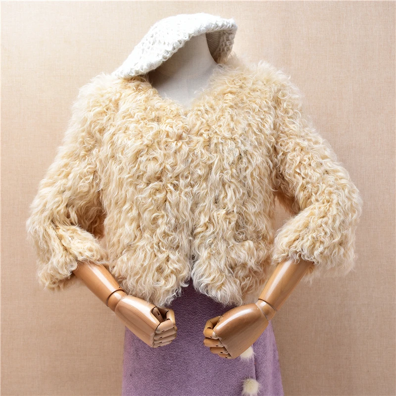 Ladies Women Autumn Winter Clothing Hairy Sheep's Wool Knitted Three Quarter Sleeves Crop Top Slim Cardigans Sweater Jacket Pull
Ladies Women Autumn Winter Clothing Hairy Sheep's Wool Knitted Three Quarter Sleeves Crop Top Slim Cardigans Sweater Jacket Pull
