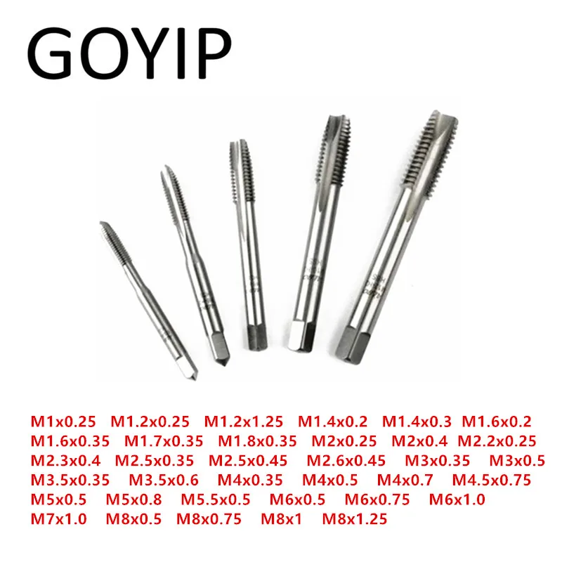 2 шт., спиральные метчики для резьбы, HSS M1, M1, 1,2, M1.4, M1.6, M1.8, M2, M2.2, M2.3, M2.5, M2.6, M3, M3.5, M4, M4.5, M5, M5.5, M6, M7, M8
2 шт., спиральные метчики для резьбы, HSS M1, M1, 1,2, M1.4, M1.6, M1.8, M2, M2.2, M2.3, M2.5, M2.6, M3, M3.5, M4, M4.5, M5, M5.5, M6, M7, M8