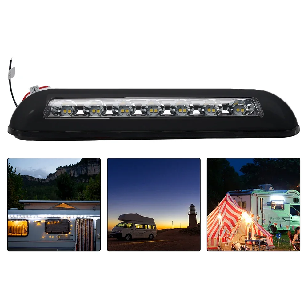 12V RV LED Light Exterior LED Lamp Beads Awning Porch Light Car Reading Light High-brightness Thin Dome Lamp With Switch
12V RV LED Light Exterior LED Lamp Beads Awning Porch Light Car Reading Light High-brightness Thin Dome Lamp With Switch