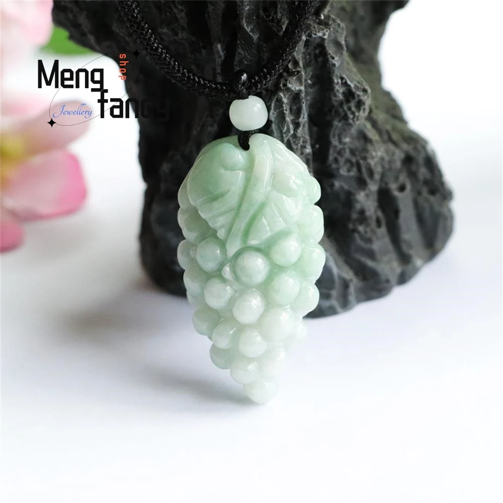 Натуральные подвески из искусственной кожи Jadeite, Модные Изящные Ювелирные изделия, амулеты, мужские и женские ожерелья, роскошный сувенир д...
Натуральные подвески из искусственной кожи Jadeite, Модные Изящные Ювелирные изделия, амулеты, мужские и женские ожерелья, роскошный сувенир д...