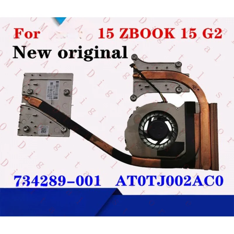 Вентилятор и радиатор для HP ZBook 15 ZBOOK 15 G2, 734289-001, AT0TJ002AC0, протестировано, в хорошем состоянии.
Вентилятор и радиатор для HP ZBook 15 ZBOOK 15 G2, 734289-001, AT0TJ002AC0, протестировано, в хорошем состоянии.