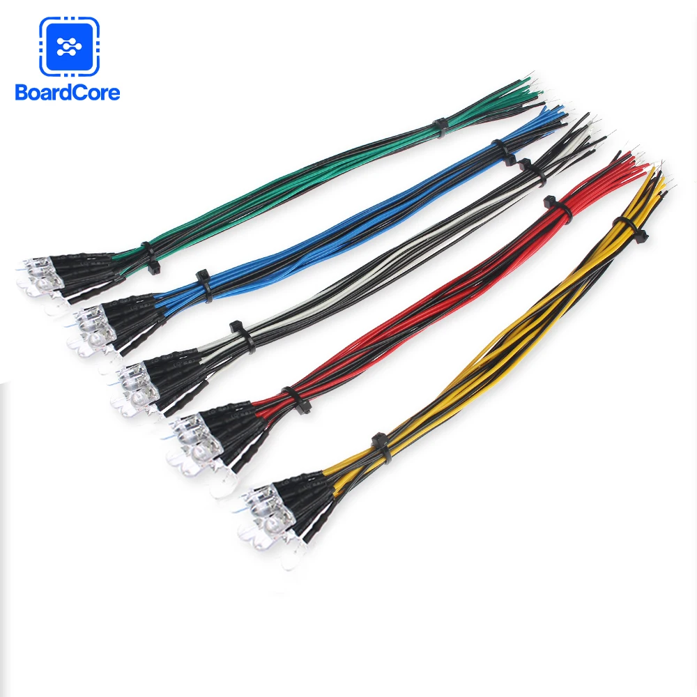 20-50PCS 20cm Pre Wired 12V 5mm Light Emitting Diode White/Red/Warm White/Yellow/Blue/GreenLED Diodes Lights Kit
20-50PCS 20cm Pre Wired 12V 5mm Light Emitting Diode White/Red/Warm White/Yellow/Blue/GreenLED Diodes Lights Kit
