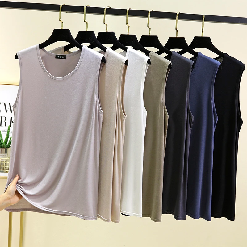Men's Modal Tank Top Large Size Loose Svel T-irt round Ne Sports Casual Thin oulder Pad irt Summer Basic Wear
Men's Modal Tank Top Large Size Loose Svel T-irt round Ne Sports Casual Thin oulder Pad irt Summer Basic Wear