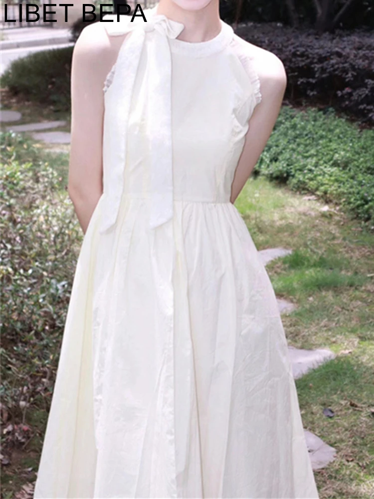 DR2370 2023 New Lace Up Bow Chic High Waist Fairycore Sweet Korean Fashion Elegant Lady Vintage Women Spring Summer Long Dresses
DR2370 2023 New Lace Up Bow Chic High Waist Fairycore Sweet Korean Fashion Elegant Lady Vintage Women Spring Summer Long Dresses