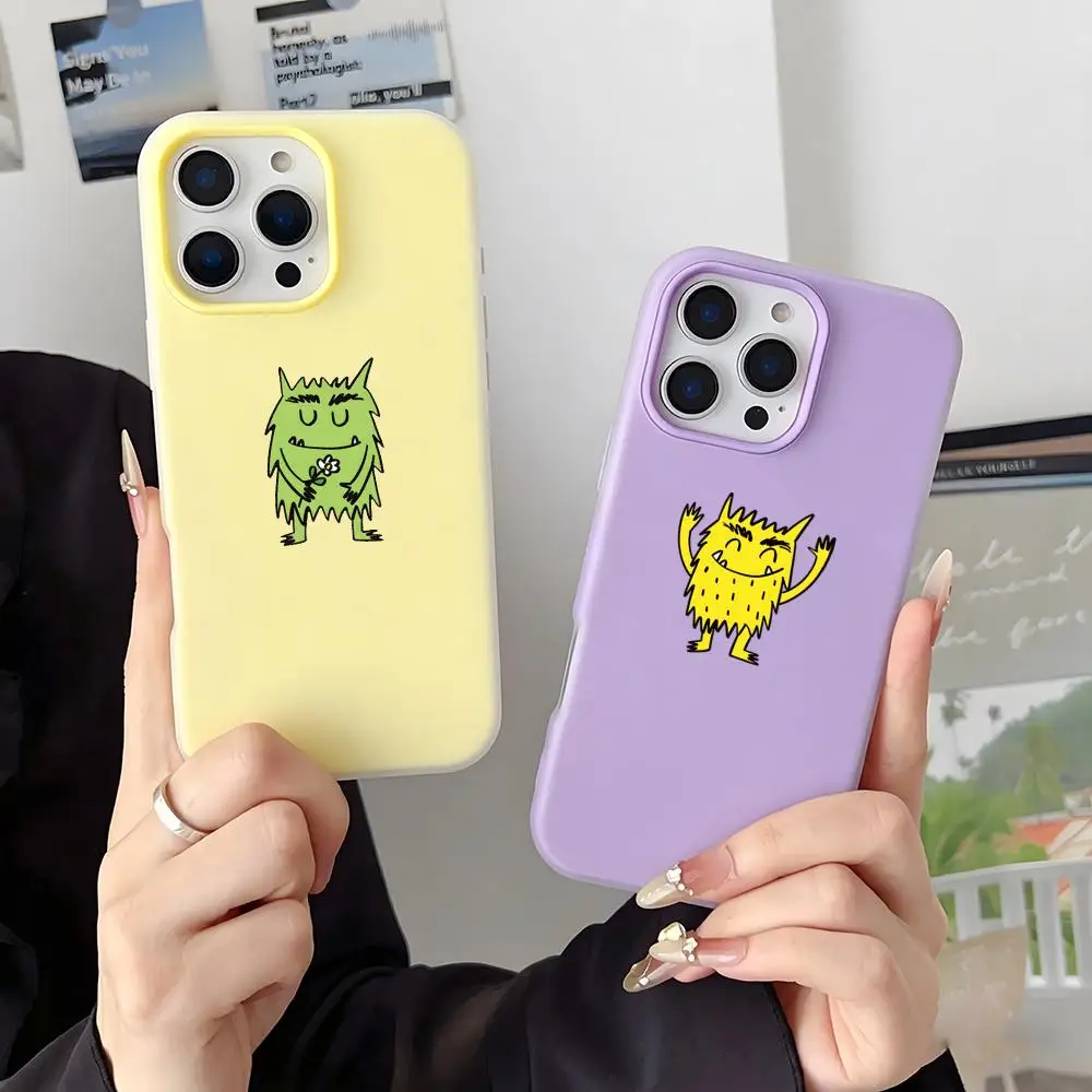 E-Emotional Monster Phone Case Jelly like 2 in 1 dual-layer dopamine phone case, compatible with iPhone 17/16/15/14/13/12
E-Emotional Monster Phone Case Jelly like 2 in 1 dual-layer dopamine phone case, compatible with iPhone 17/16/15/14/13/12