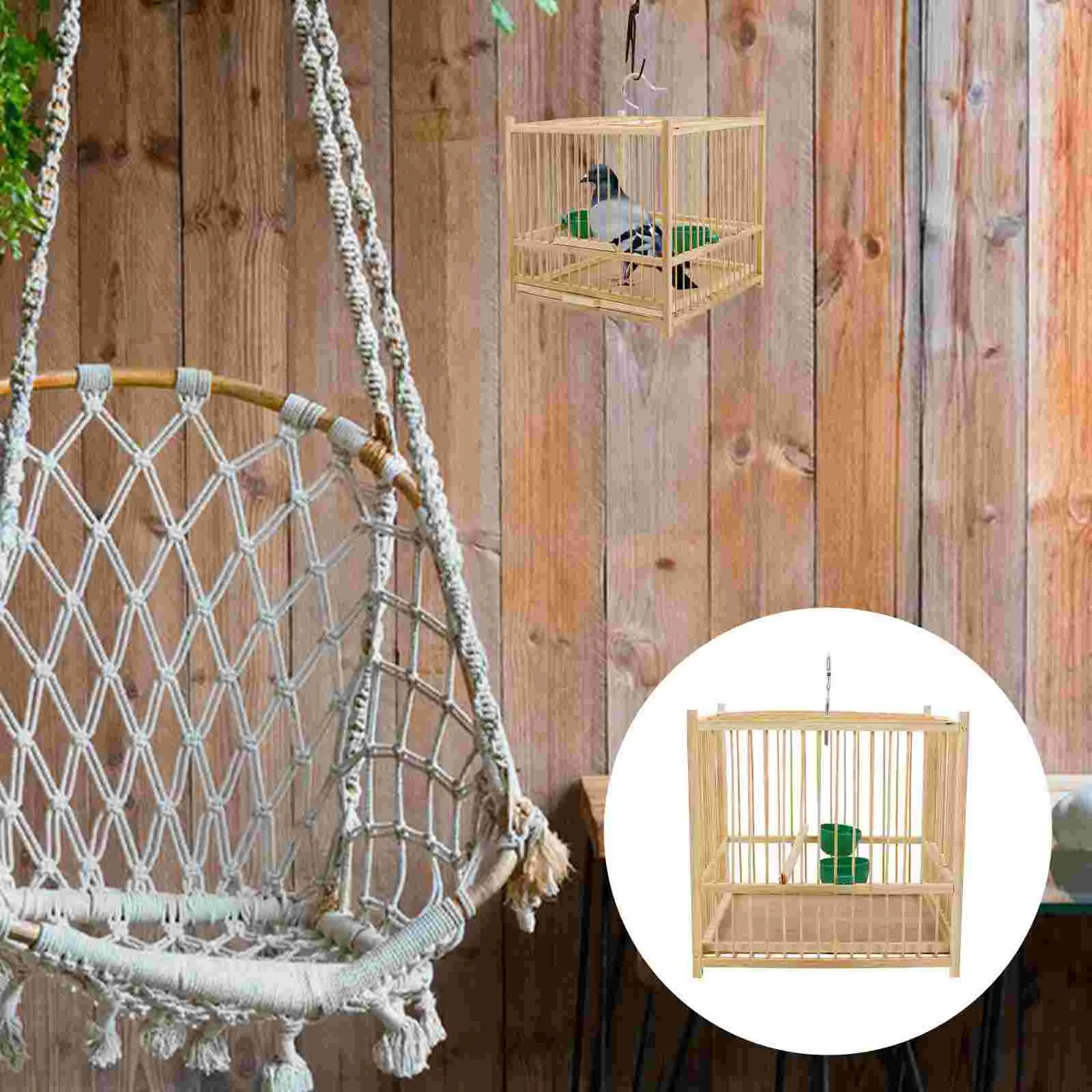 1 set of Indoor Woven Bird Cage Bamboo Small Parrot Cage Budgie Lovebird Cockatiel Cage Cage For Bird
1 set of Indoor Woven Bird Cage Bamboo Small Parrot Cage Budgie Lovebird Cockatiel Cage Cage For Bird