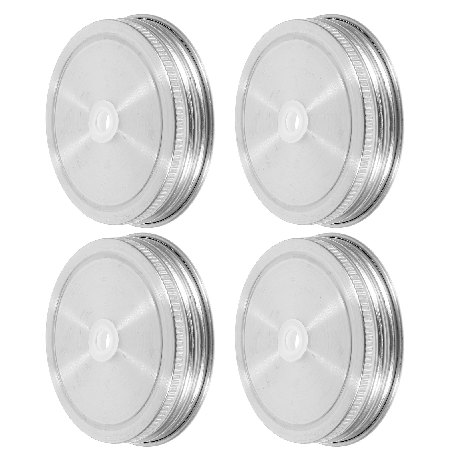 4pcs Stainless Straw Hole Mason Jar Kitchen Decor Jar Lids for Wide Mouth Mason Jars Airtight Sealing Covers Storage Decorative
4pcs Stainless Straw Hole Mason Jar Kitchen Decor Jar Lids for Wide Mouth Mason Jars Airtight Sealing Covers Storage Decorative