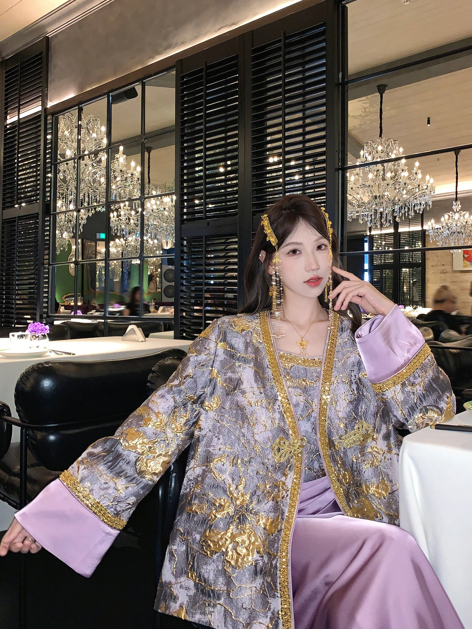 New Chinese Sle Heavy Faion Outerwear Women's Autumn 2025 New National Sle High-End Versatile Personali Top
New Chinese Sle Heavy Faion Outerwear Women's Autumn 2025 New National Sle High-End Versatile Personali Top