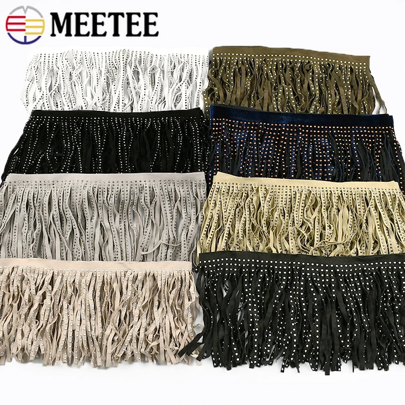 1/2Meters 14cm Suede Tassel Curtain Hem Velvet Leather Lace Dress Rivet Decoration Tassels DIY Garment Sewing Fringe Trimmings
1/2Meters 14cm Suede Tassel Curtain Hem Velvet Leather Lace Dress Rivet Decoration Tassels DIY Garment Sewing Fringe Trimmings