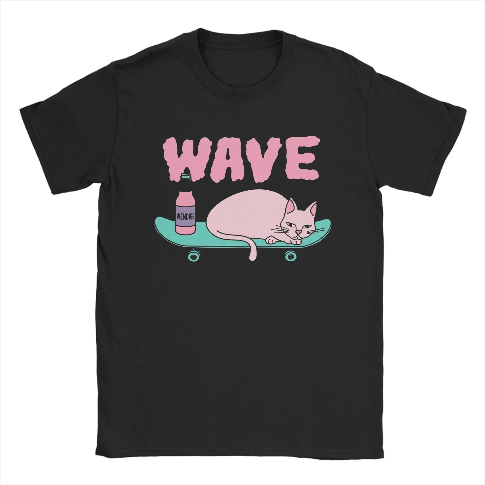 Leisure Wave The Cat Lay On Skateboard T-Shirt Men Crewneck 100% Cotton T Shirt Short Sleeve Tees Summer Clothes
Leisure Wave The Cat Lay On Skateboard T-Shirt Men Crewneck 100% Cotton T Shirt Short Sleeve Tees Summer Clothes