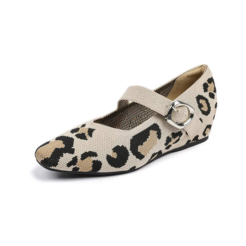 Mary Jane Women's Large Size Spring 2025 New Square Toe Knitted Ballet Shoes Women's Pumps Inner Heightened Casual Shoes Women
Mary Jane Women's Large Size Spring 2025 New Square Toe Knitted Ballet Shoes Women's Pumps Inner Heightened Casual Shoes Women