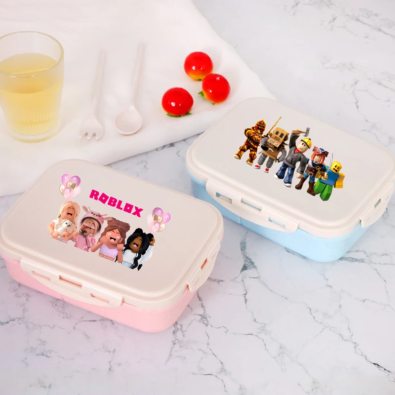 Hot Game Roblox Boy Girl Portable Sealed Lunch Box Microwave Available Heating Student Office Staff Fruit Men Food Containers
Hot Game Roblox Boy Girl Portable Sealed Lunch Box Microwave Available Heating Student Office Staff Fruit Men Food Containers