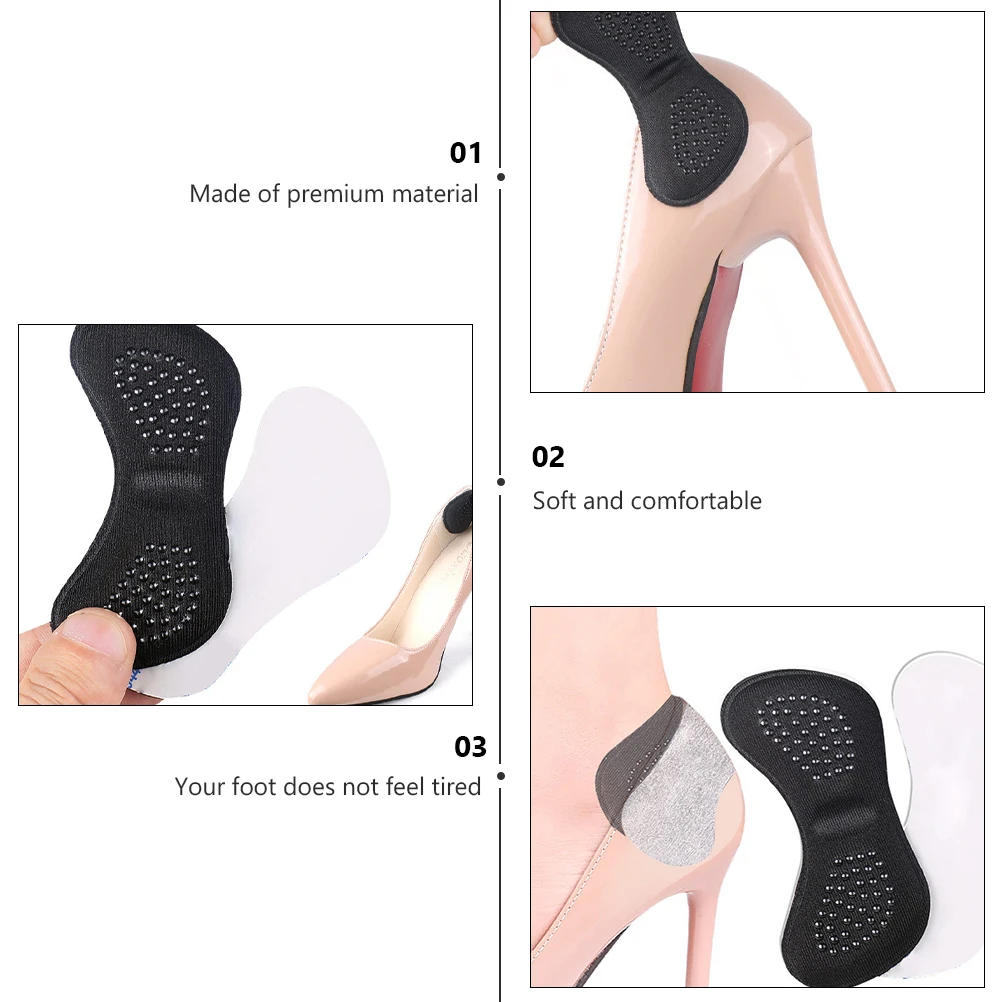 3 Pairs Heel Protectors Comfortable Anti slip Shoe Stickers for Blister Polyester Material heel patch heel sticker anti wear
3 Pairs Heel Protectors Comfortable Anti slip Shoe Stickers for Blister Polyester Material heel patch heel sticker anti wear