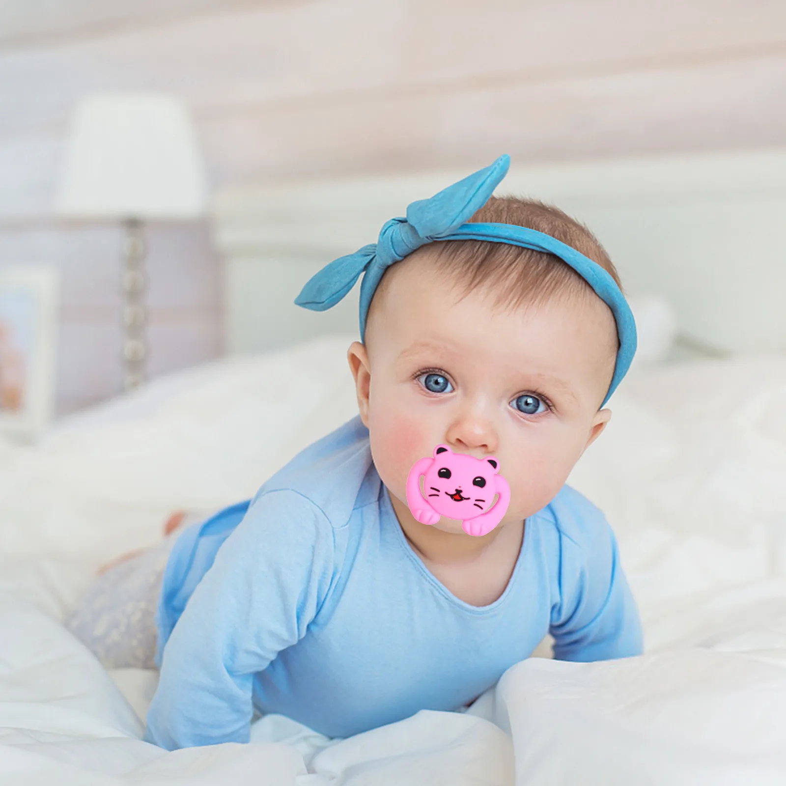 4Pcs Premium Silicone Baby Pacifier Infant Soother for Newborns Eco-Friendly Safe Comforting Molar Relief Portable Mini Soother
4Pcs Premium Silicone Baby Pacifier Infant Soother for Newborns Eco-Friendly Safe Comforting Molar Relief Portable Mini Soother