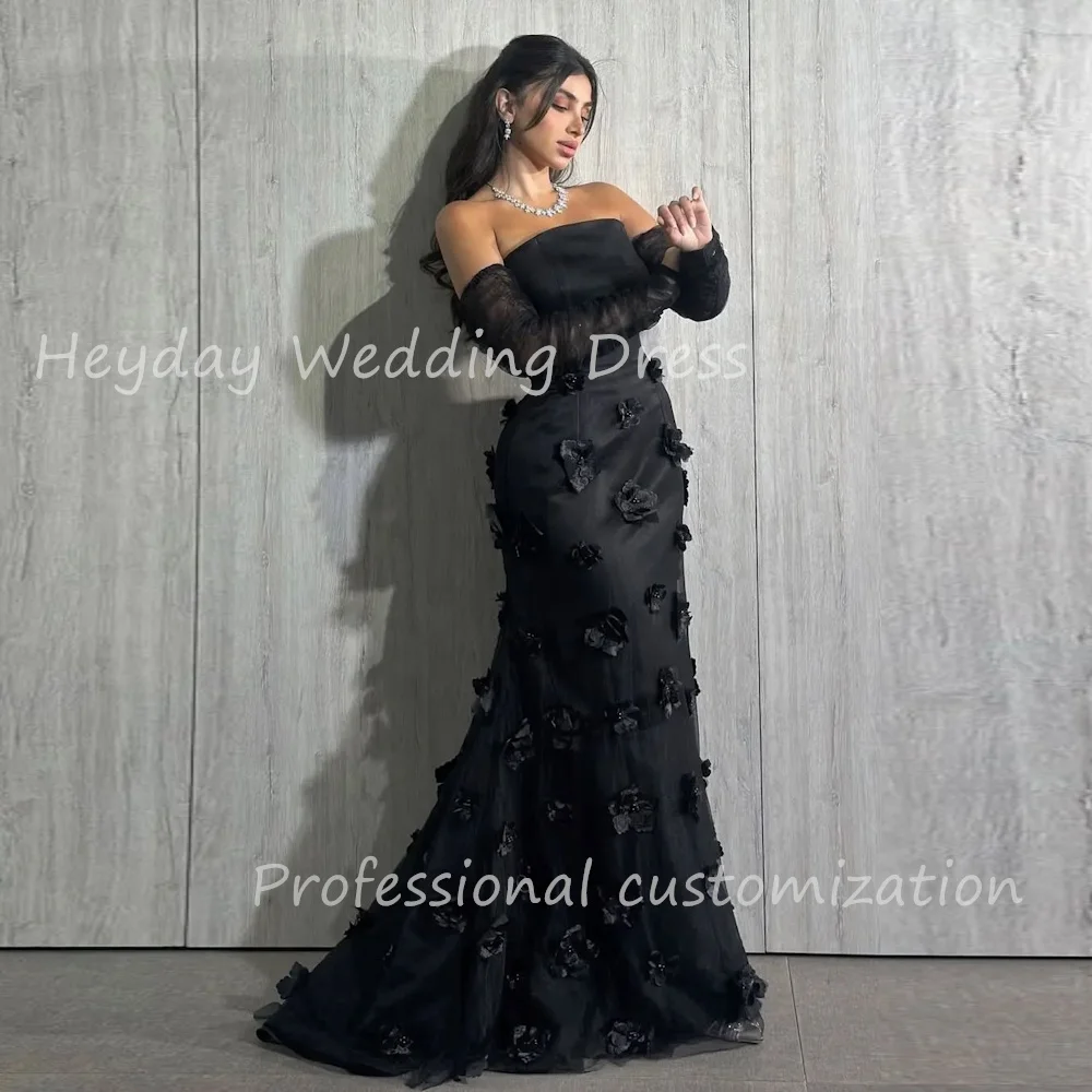 Heyday Elegant Evening Dress Customized Strapless Hand-made Flower A-Line Formal Party Women Dress 2024 Dress robes de soirée
Heyday Elegant Evening Dress Customized Strapless Hand-made Flower A-Line Formal Party Women Dress 2024 Dress robes de soirée