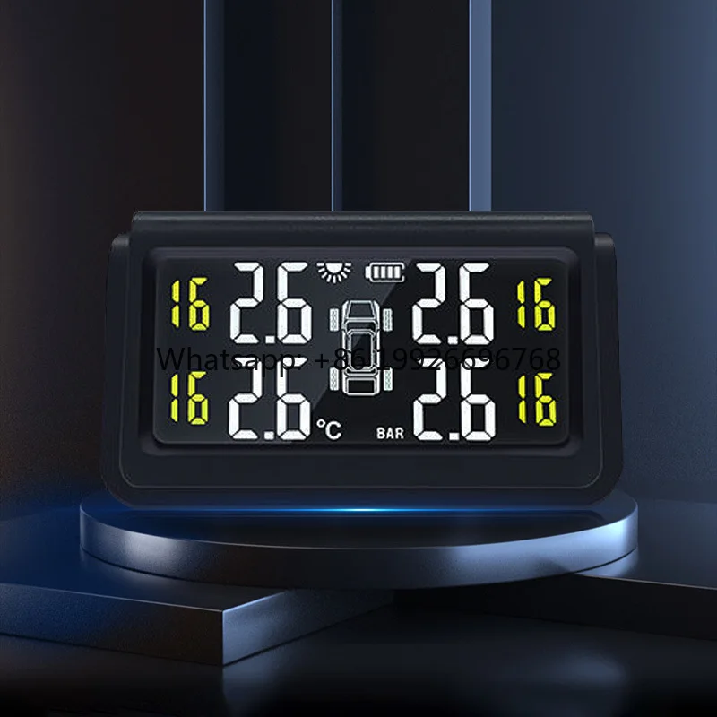 Large Screen Car Tire Solar Energy TPMS C280 External Sensors Car Tire Pressure Alarm System TPMS Security Alarm
Large Screen Car Tire Solar Energy TPMS C280 External Sensors Car Tire Pressure Alarm System TPMS Security Alarm