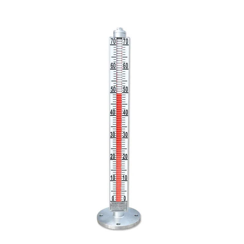 Industrial Remotely Transferable Top Mounted Magnetic Flap Level Meter For Liquid Level Measurement
Industrial Remotely Transferable Top Mounted Magnetic Flap Level Meter For Liquid Level Measurement