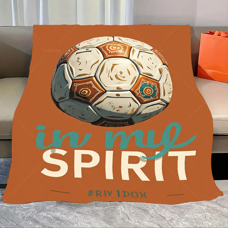 1pc Flannel Blanket "Spirit Soccer Ball Blanket for Sports Fans, Cozy and Stylish"
1pc Flannel Blanket "Spirit Soccer Ball Blanket for Sports Fans, Cozy and Stylish"