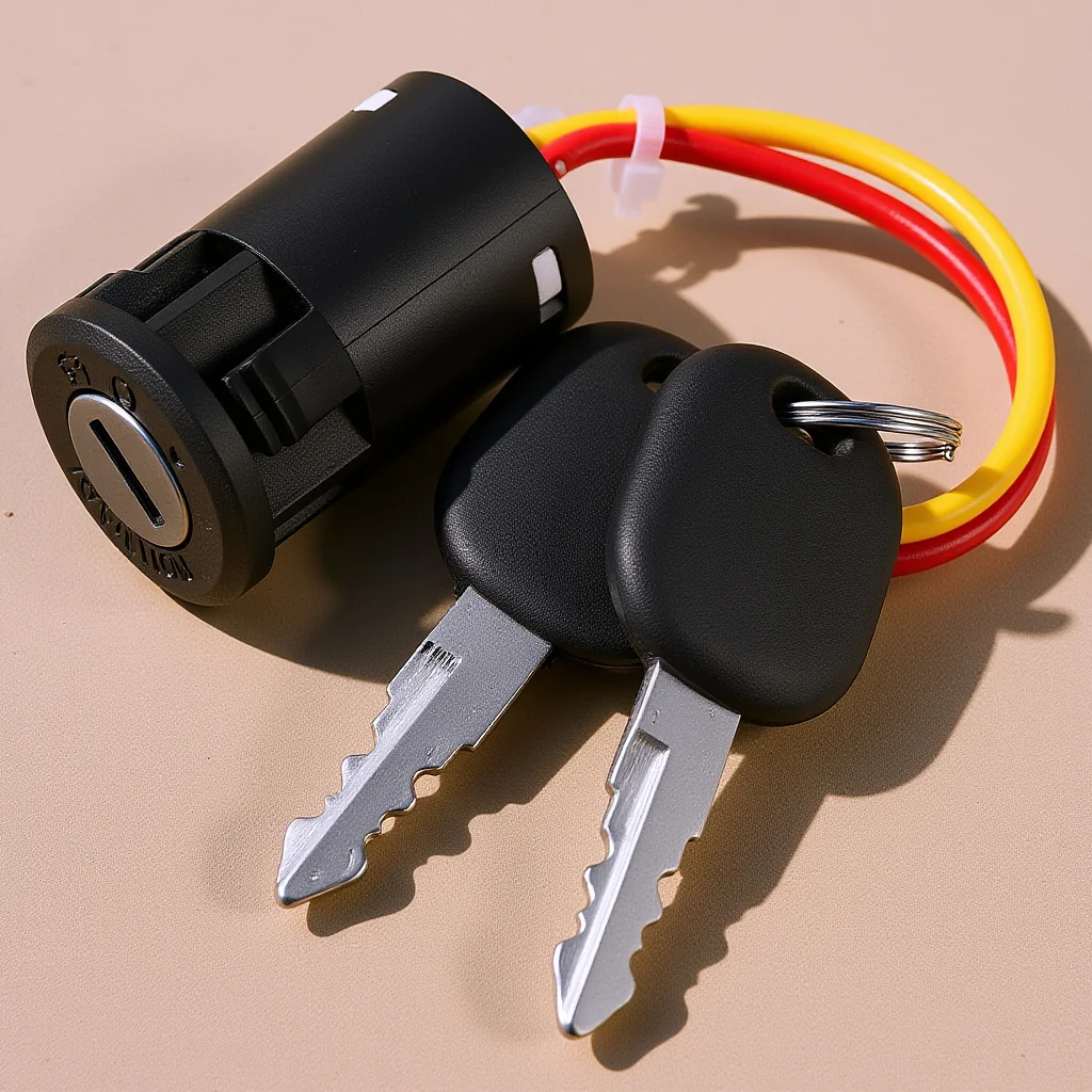 Key Switch Lock for Electric Scooter Parts Kids Ride on Cars One Button Power Switch for Child Electric Vehicle
Key Switch Lock for Electric Scooter Parts Kids Ride on Cars One Button Power Switch for Child Electric Vehicle