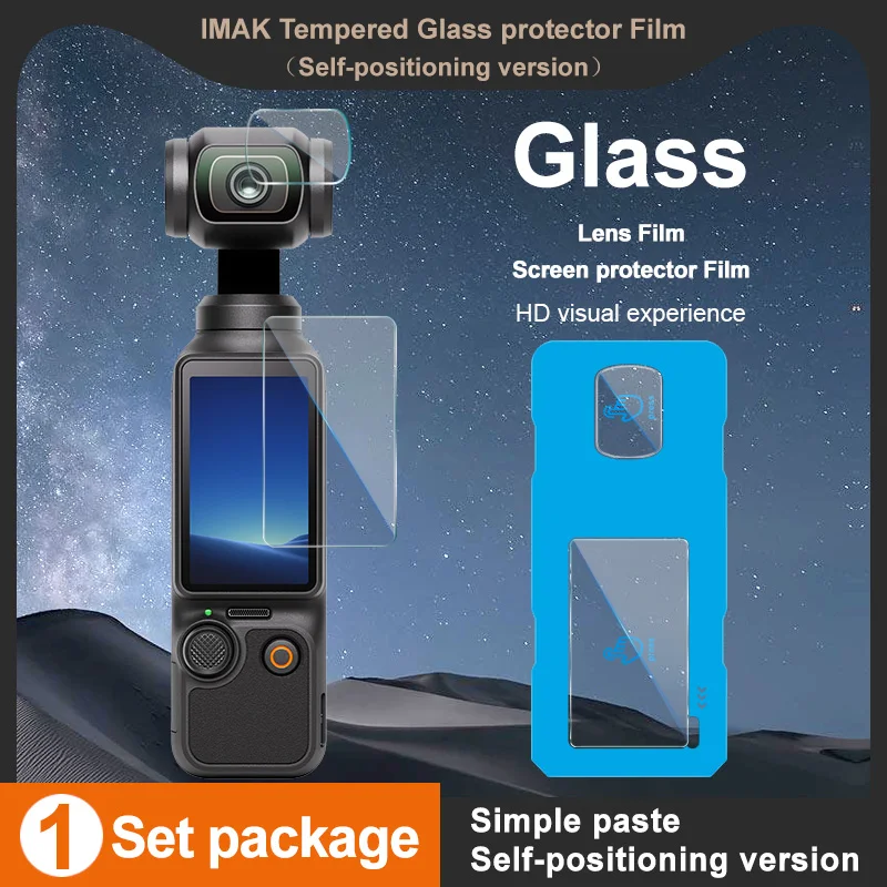 IMAK Tempered Glass for DJI Osmo Pocket 4 Screen Protector Film Self-positioning
IMAK Tempered Glass for DJI Osmo Pocket 4 Screen Protector Film Self-positioning