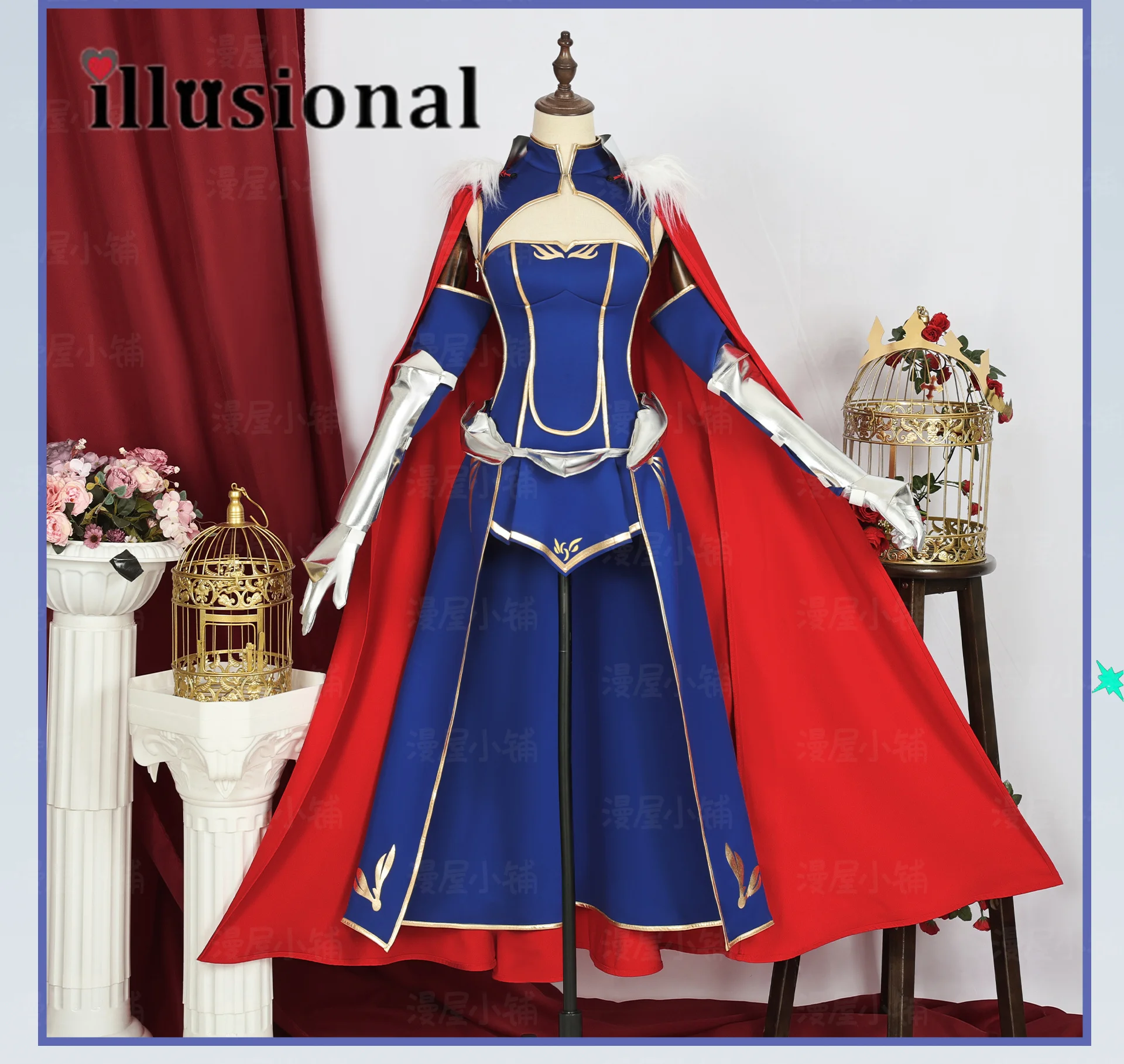 Иллюзионный Altria from FGO Косплей Fate/Grand Order Altria Pendragon Косплей Костюм для женщин Игра Хэллоуин Вечеринка Ролевой Косплей
Иллюзионный Altria from FGO Косплей Fate/Grand Order Altria Pendragon Косплей Костюм для женщин Игра Хэллоуин Вечеринка Ролевой Косплей