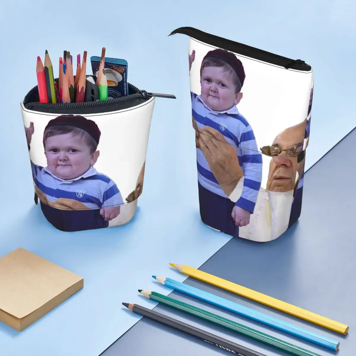 The GOAT - Hasbulla Magomedov Reversible Pencil Case for Boy Girl School Pen Box Pencil Bag Stationery Supplies Pen Holder Bag
The GOAT - Hasbulla Magomedov Reversible Pencil Case for Boy Girl School Pen Box Pencil Bag Stationery Supplies Pen Holder Bag