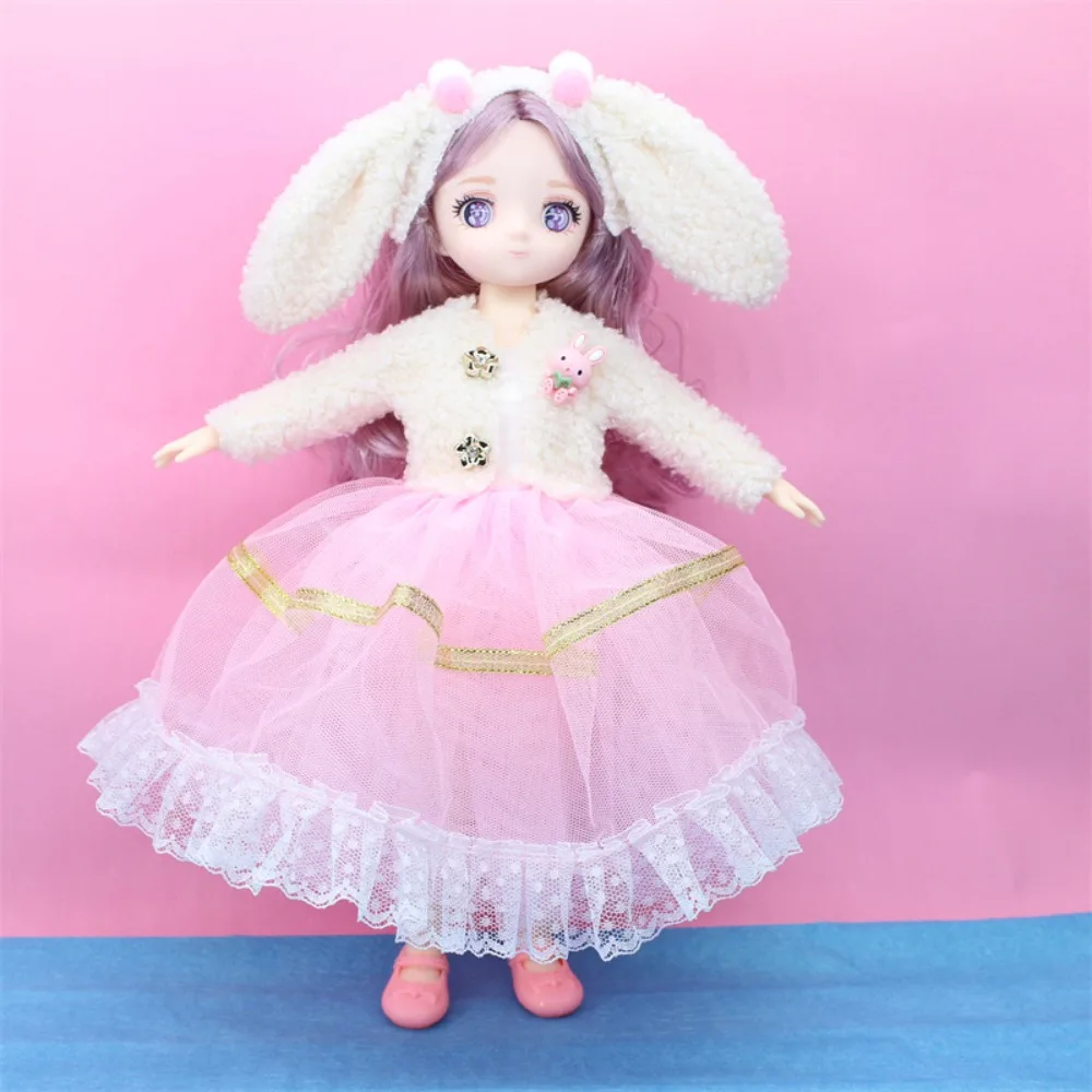 Кукла-одевалка Сферический шарнир 30 см Кукла Bjd с одеждой DIY Шарнирная кукла Одевание 3D глаза 1/6 Куклы Bjd Подарки для девочек
Кукла-одевалка Сферический шарнир 30 см Кукла Bjd с одеждой DIY Шарнирная кукла Одевание 3D глаза 1/6 Куклы Bjd Подарки для девочек