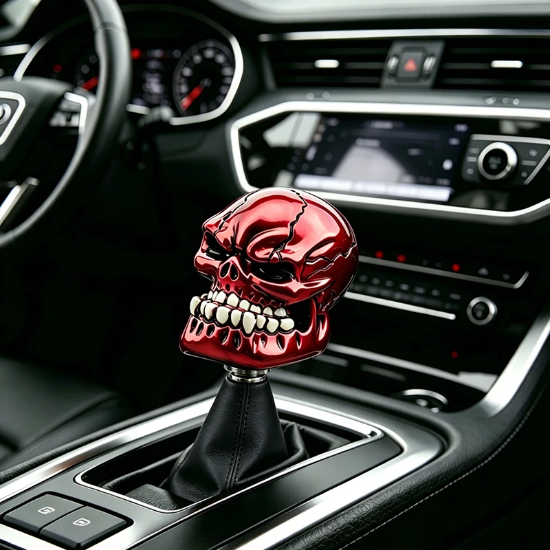 Ghost Skull Shape Head Manual Gearbox Shift Knob Big Teeth Manual Gear Stick Shifter Lever Knob for Car
Ghost Skull Shape Head Manual Gearbox Shift Knob Big Teeth Manual Gear Stick Shifter Lever Knob for Car