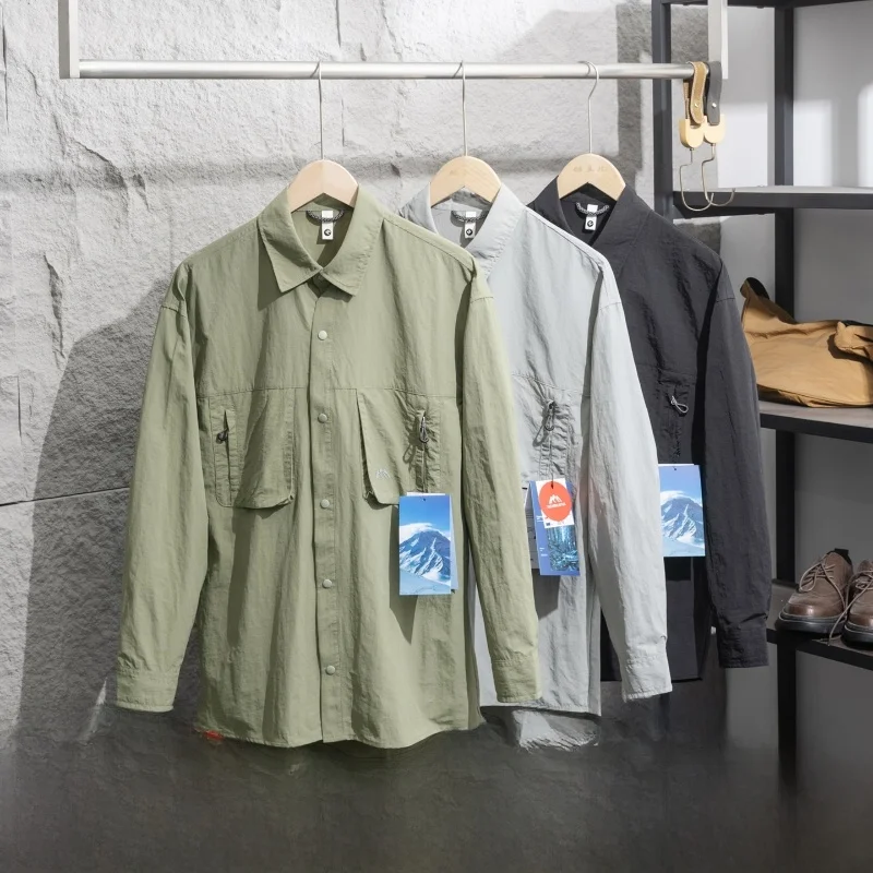 Lightweight Quick-Dry Breathable Long Sleeve Mountain Climbing Shirt Jacket Couple Style Spring Thin Men's Loose Fit Casual S...
Lightweight Quick-Dry Breathable Long Sleeve Mountain Climbing Shirt Jacket Couple Style Spring Thin Men's Loose Fit Casual S...