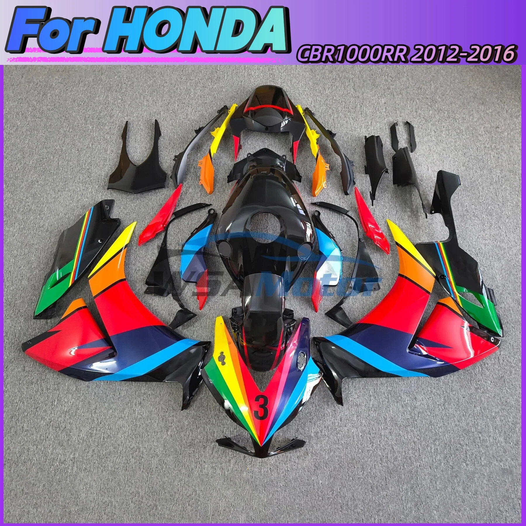 ABS Unpainted Components Bodywork Fairing Injection Molding Cowl Body For Honda CBR1000RR 2012 2013 2014 2015 2016
ABS Unpainted Components Bodywork Fairing Injection Molding Cowl Body For Honda CBR1000RR 2012 2013 2014 2015 2016