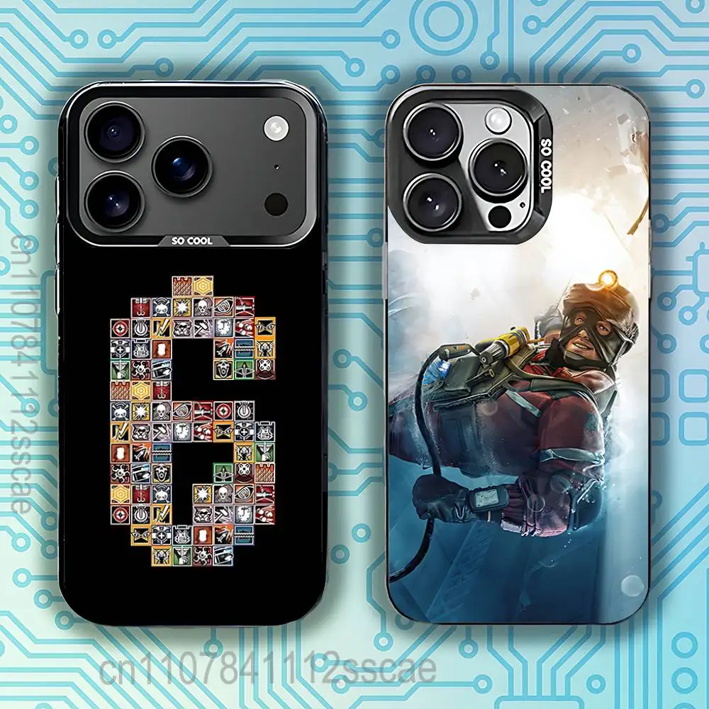R-Rainbow Six S-Siege-s Phone Case For iPhone 17,16,15,14,13,12,11,Pro,XS,Max,Plus,Mini,SE4,E Black Matte Shockproof Cover
R-Rainbow Six S-Siege-s Phone Case For iPhone 17,16,15,14,13,12,11,Pro,XS,Max,Plus,Mini,SE4,E Black Matte Shockproof Cover