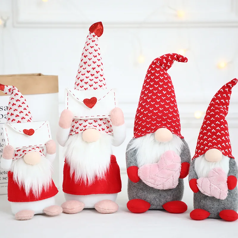 1 Pair Valentine's Day Faceless Gnome Doll Valentines Day Gift Christmas Home Decor New Year Ornament Birthday Wedding Gifts
1 Pair Valentine's Day Faceless Gnome Doll Valentines Day Gift Christmas Home Decor New Year Ornament Birthday Wedding Gifts