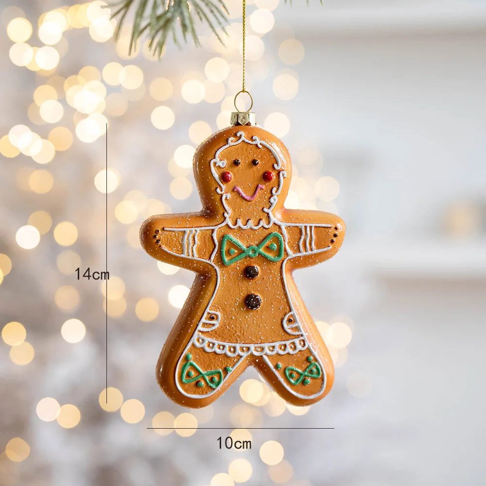 New Christmas Decoration Christmas Tree Decoration Pendant Creative Gingerbread Color Elderly Biscuit Pendant 
New Christmas Decoration Christmas Tree Decoration Pendant Creative Gingerbread Color Elderly Biscuit Pendant