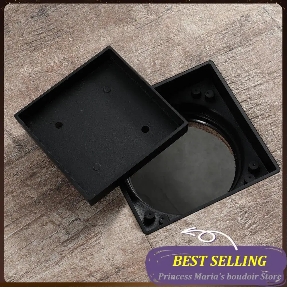 AB30-Black Copper Floor Drain Large-Flow Deodorizing And Insect Proof Bathroom Balcony Universal Floor Drain 115X115mm
AB30-Black Copper Floor Drain Large-Flow Deodorizing And Insect Proof Bathroom Balcony Universal Floor Drain 115X115mm