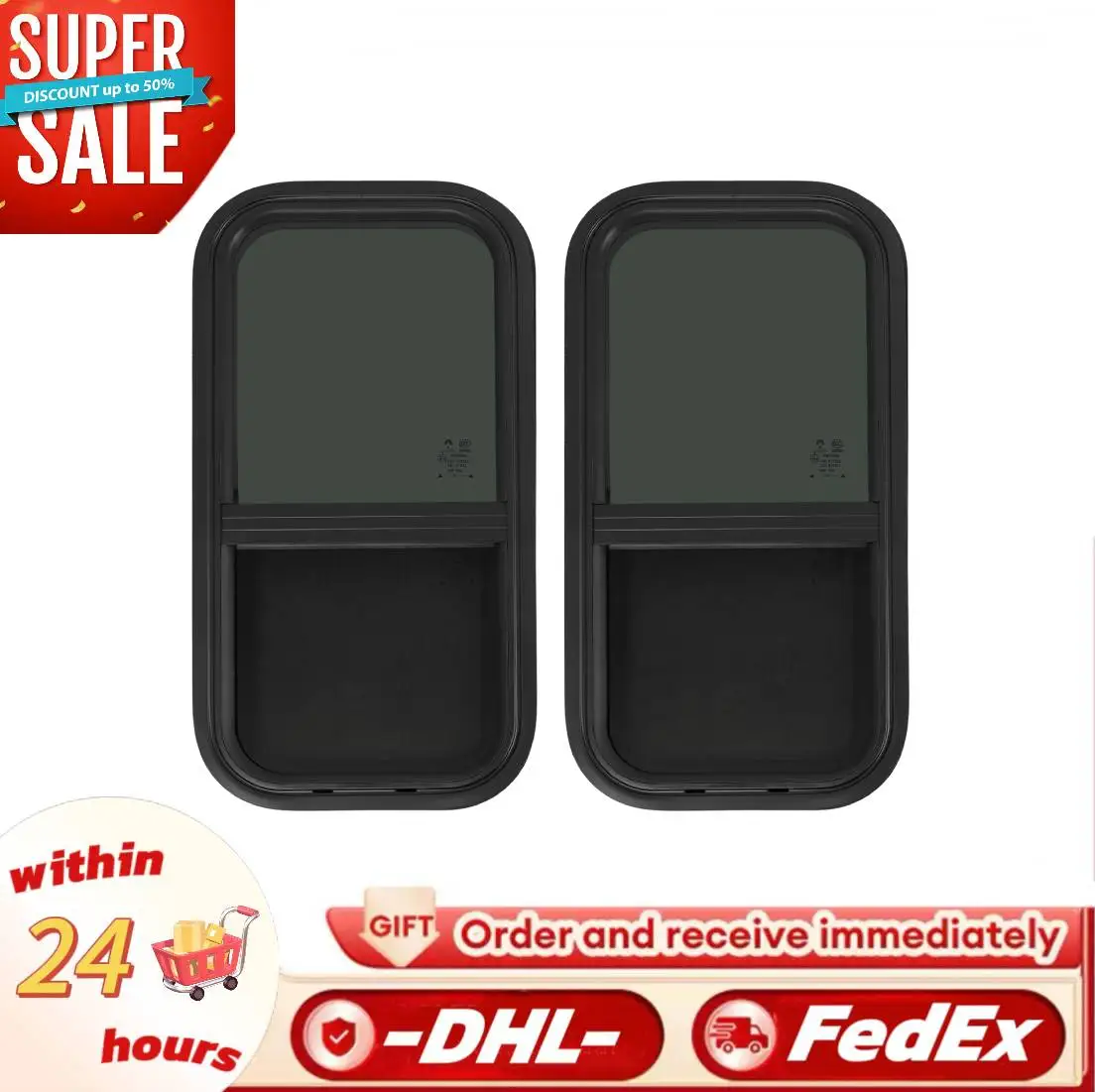 2 упаковки, 12*24 дюйма, окно для автофургона с круглым краем, вентиляционное окно для каравана, вертикальное горизонтальное раздвижное окно для кемперов, прицепов, автодомов
2 упаковки, 12*24 дюйма, окно для автофургона с круглым краем, вентиляционное окно для каравана, вертикальное горизонтальное раздвижное окно для кемперов, прицепов, автодомов