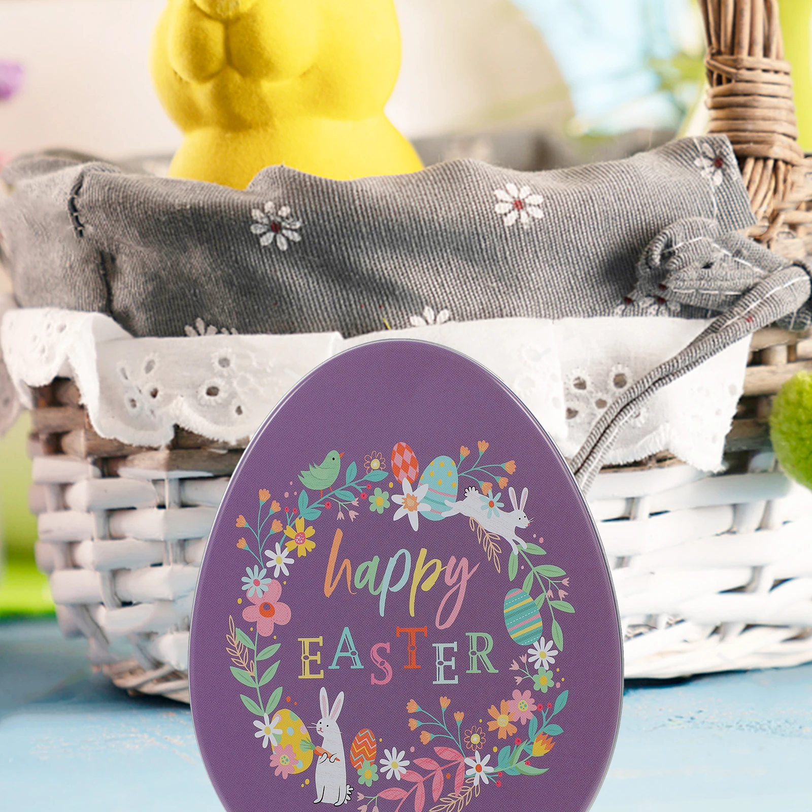 2Pcs Easter Boxes Candy Small Tins With Lids Containers Iron Treat Boxes for Party Favors Kids Gifts Cookie Storage
2Pcs Easter Boxes Candy Small Tins With Lids Containers Iron Treat Boxes for Party Favors Kids Gifts Cookie Storage
