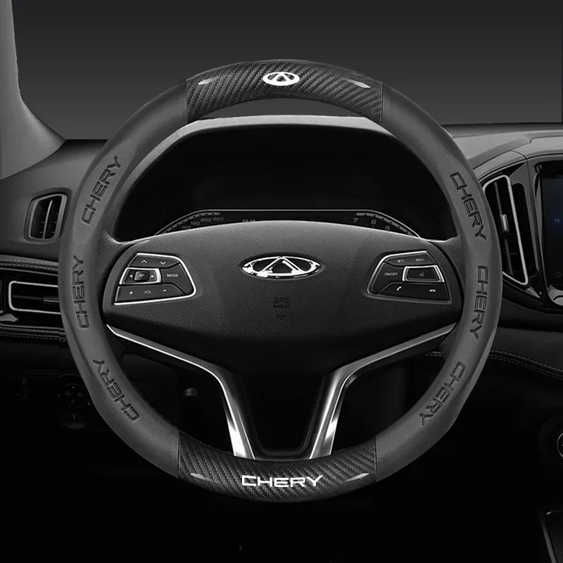 Carbon fiber Suede Car Steering Wheel Cover For Chery Tiggo 3 4 5 7 7Pro 7 8 Plus Arrizo 7 GX 5x EQ7 Fulwin 2 A3 A5 Accessories
Carbon fiber Suede Car Steering Wheel Cover For Chery Tiggo 3 4 5 7 7Pro 7 8 Plus Arrizo 7 GX 5x EQ7 Fulwin 2 A3 A5 Accessories