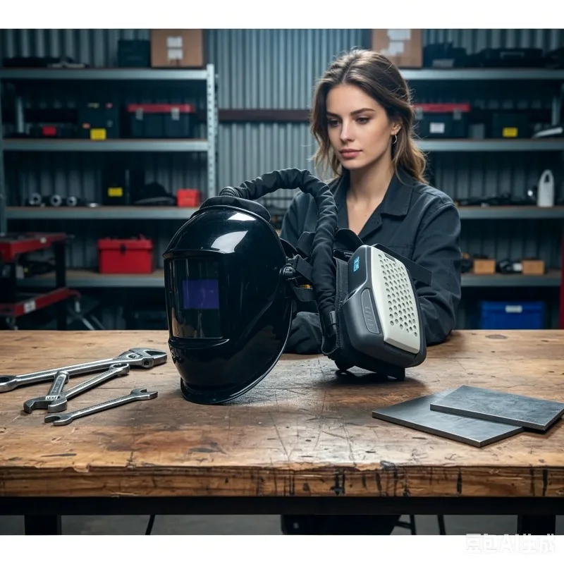 2026Hot Industrial Grade OD8+ PAPR Welding Helmet, Built-in Dust Extraction Full Protection Welding Face Shield
2026Hot Industrial Grade OD8+ PAPR Welding Helmet, Built-in Dust Extraction Full Protection Welding Face Shield