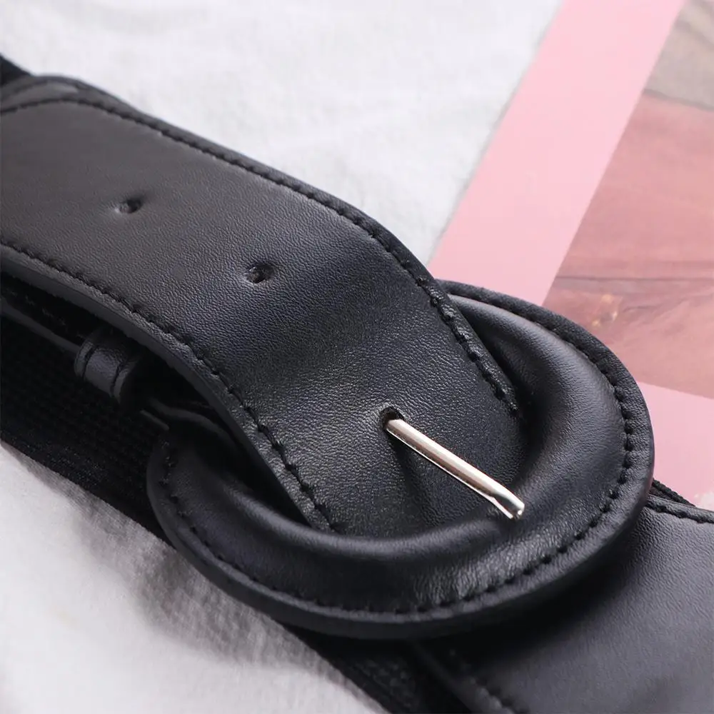 Elegant Leather Elastic Cummerbunds Elastic Tie Rope Corset Belt Solid Color Slimming Wide Waist Corset Girl
Elegant Leather Elastic Cummerbunds Elastic Tie Rope Corset Belt Solid Color Slimming Wide Waist Corset Girl