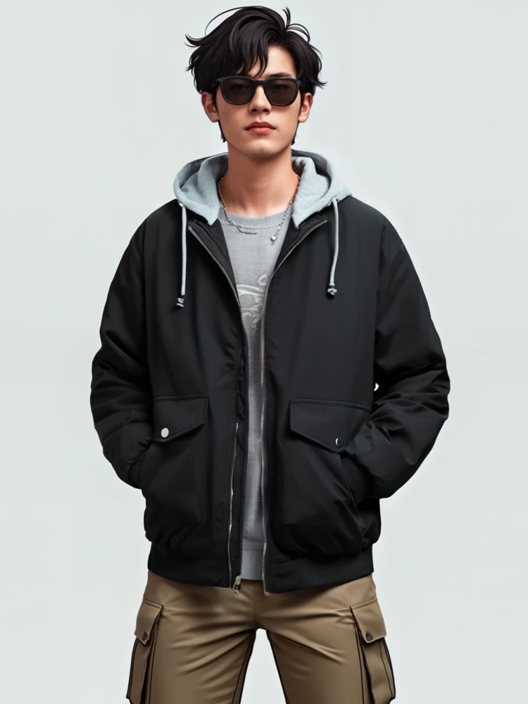 Men's Baseball Jaet 2026 New Sle American Casual Color Pilot Workwear Coat Thiened Cotton Clothes Zipper Decoration
Men's Baseball Jaet 2026 New Sle American Casual Color Pilot Workwear Coat Thiened Cotton Clothes Zipper Decoration