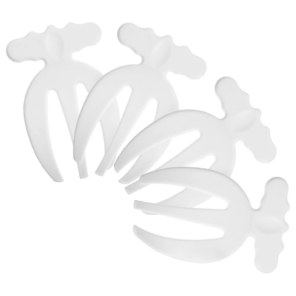4 Pcs Salad Mixer Hands Short Claw Fork Fruit Taster Kitchen Cookware Dessert Stirring Tool White Set Reusable Stable
4 Pcs Salad Mixer Hands Short Claw Fork Fruit Taster Kitchen Cookware Dessert Stirring Tool White Set Reusable Stable