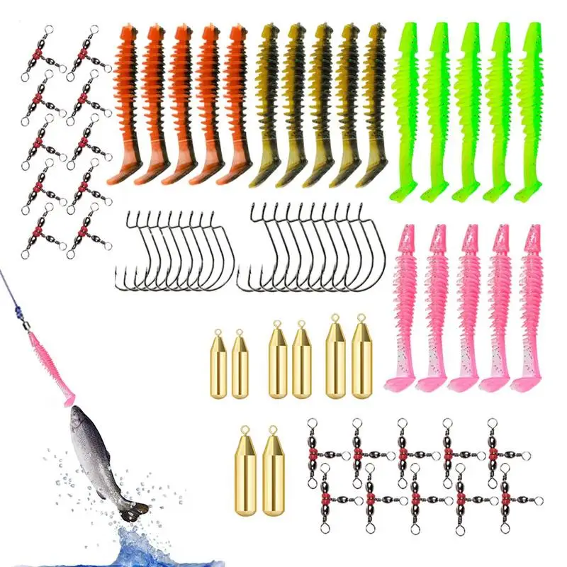 Fishing Lure Set 68 Pieces Bass Fishing Lures With Storage Box Multifunctional Outdoor Equipment For Lake River Sea Camping
Fishing Lure Set 68 Pieces Bass Fishing Lures With Storage Box Multifunctional Outdoor Equipment For Lake River Sea Camping