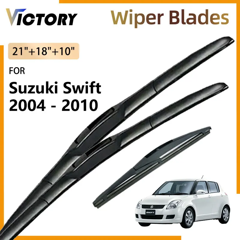 Front Rear Wiper Blades For Suzuki Swift Hatchback 2004 - 2010 2009 2008 2007 2006 2005 Accessories Windshield Windscreen Brush
Front Rear Wiper Blades For Suzuki Swift Hatchback 2004 - 2010 2009 2008 2007 2006 2005 Accessories Windshield Windscreen Brush