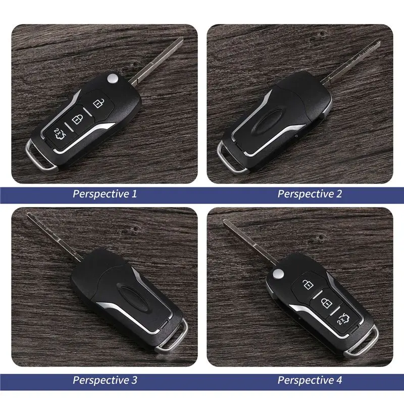 ABS Key Shell Remote Case with Key Blade (No Chip/Battery) for Ford Fiesta Focus Mondeo C-Max S-Max EcoSport B-Max
ABS Key Shell Remote Case with Key Blade (No Chip/Battery) for Ford Fiesta Focus Mondeo C-Max S-Max EcoSport B-Max