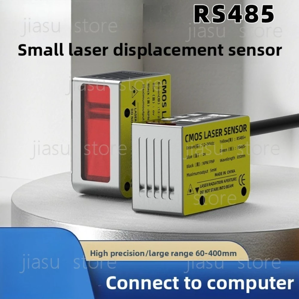 Small High Accuracy Laser Displacement Sensor Digital Display Distance Measuring Transducer RS485
Small High Accuracy Laser Displacement Sensor Digital Display Distance Measuring Transducer RS485