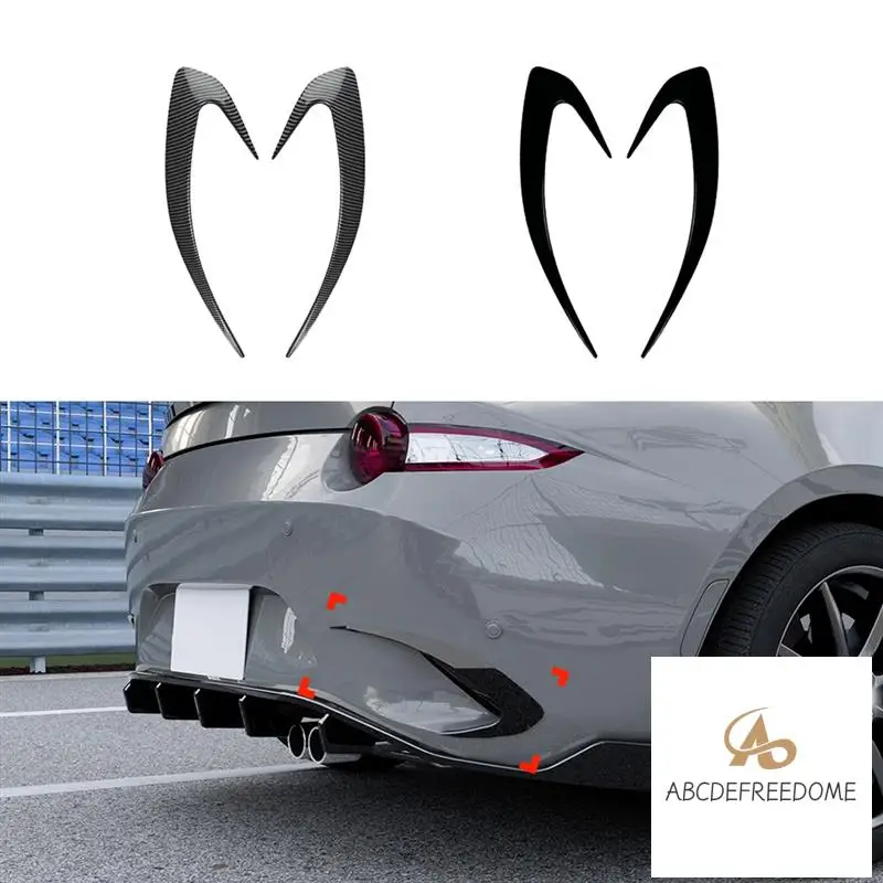 Rear Bumper Side Air Vent Trims Cover For Mazda MX-5 Miata ND 2016-2025 Boot Spoiler Splitter Canard
Rear Bumper Side Air Vent Trims Cover For Mazda MX-5 Miata ND 2016-2025 Boot Spoiler Splitter Canard