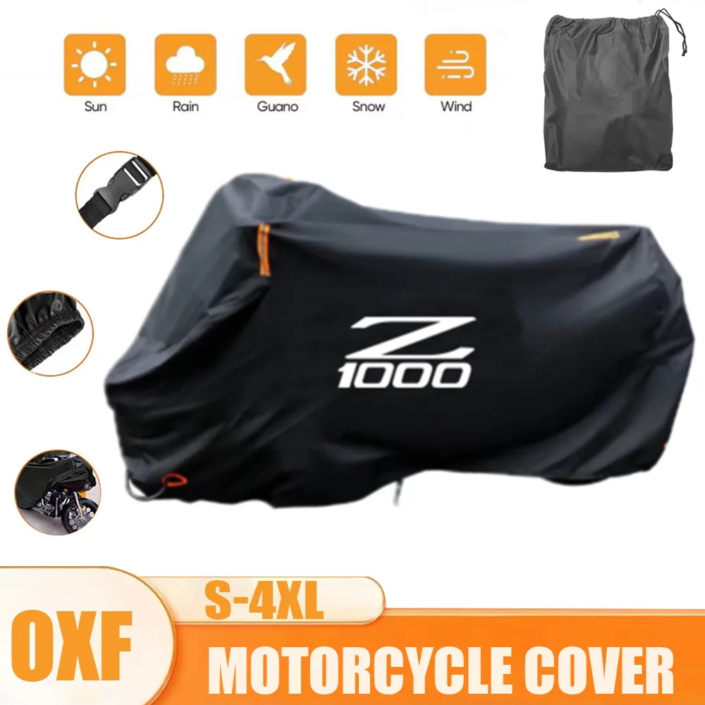 Protector Cover Weather And Lightning Protection For Kawasaki Z1000 Z1000SX Z1000/SX 2019 -2022 Rain Waterproof Cover
Protector Cover Weather And Lightning Protection For Kawasaki Z1000 Z1000SX Z1000/SX 2019 -2022 Rain Waterproof Cover