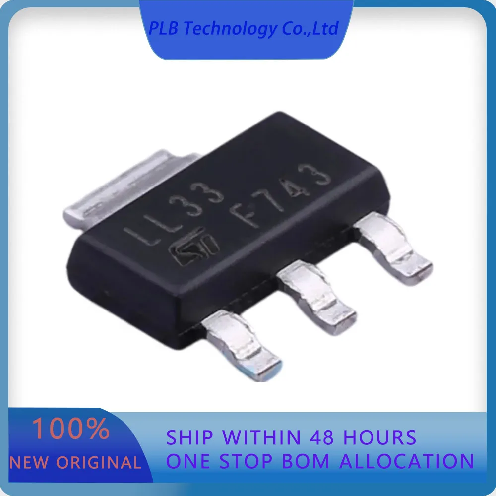 LDL1117S33R LDL1117 1.2A Fixed 3.3V Positive 18V SOT-223-4 Voltage Regulators Original Stock
LDL1117S33R LDL1117 1.2A Fixed 3.3V Positive 18V SOT-223-4 Voltage Regulators Original Stock