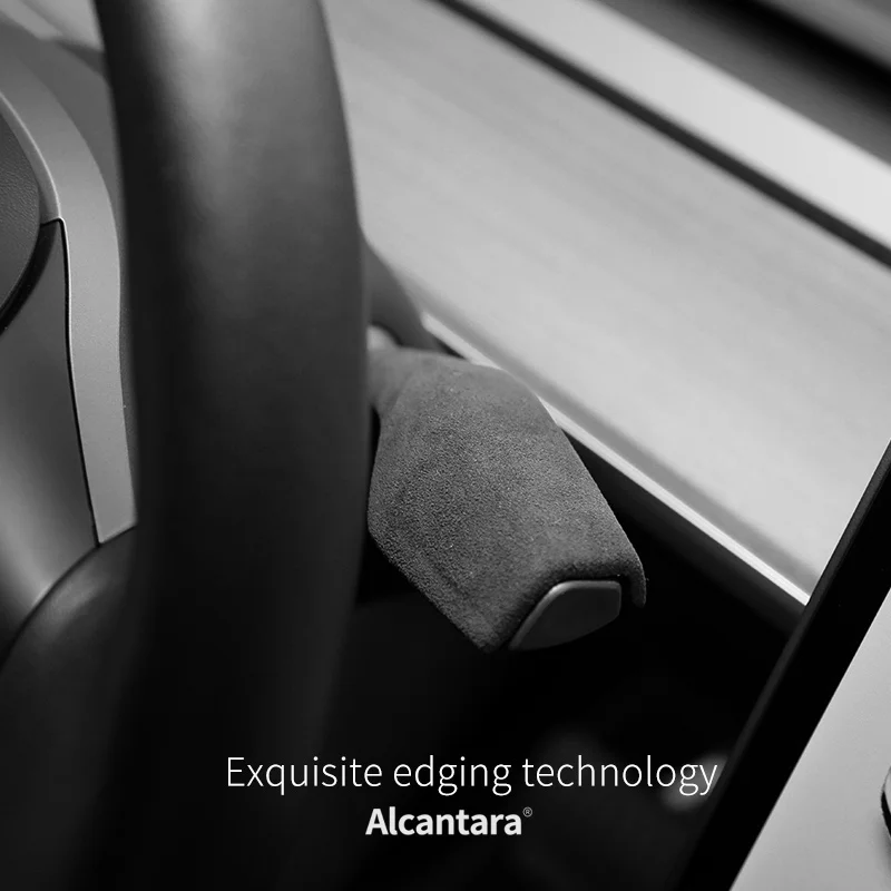 For Tesla Model Y Steering Wheel Gear Lever Paddle Cover Alcantara Interiors Trim Decoration Mouldings
For Tesla Model Y Steering Wheel Gear Lever Paddle Cover Alcantara Interiors Trim Decoration Mouldings